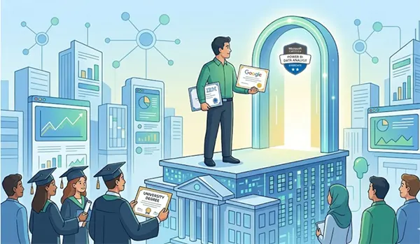 Data Analyst certification and degree