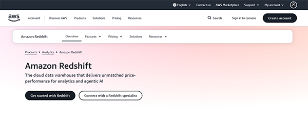 best cloud data warehouse