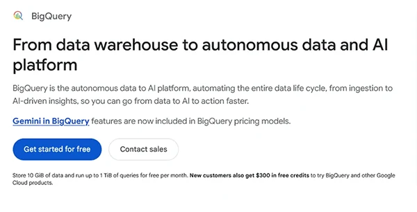 cloud data warehouse platforms