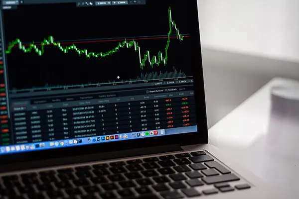 financial data chart