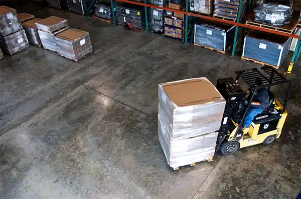 warehouse forklift operations
